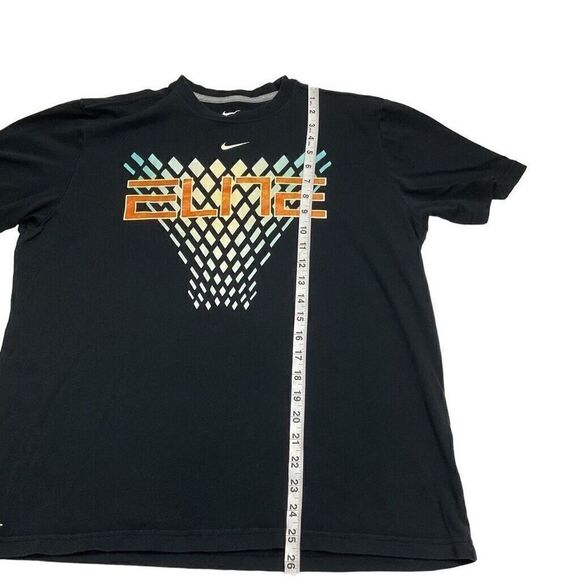 Nike Dri Fit Elite Basketball T Shirt Men’s Large Front‎ Hoop Graphic - Picture 8 of 8